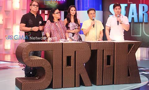 Kilig moments with James Reid and Andre Paras on 'Startalk'