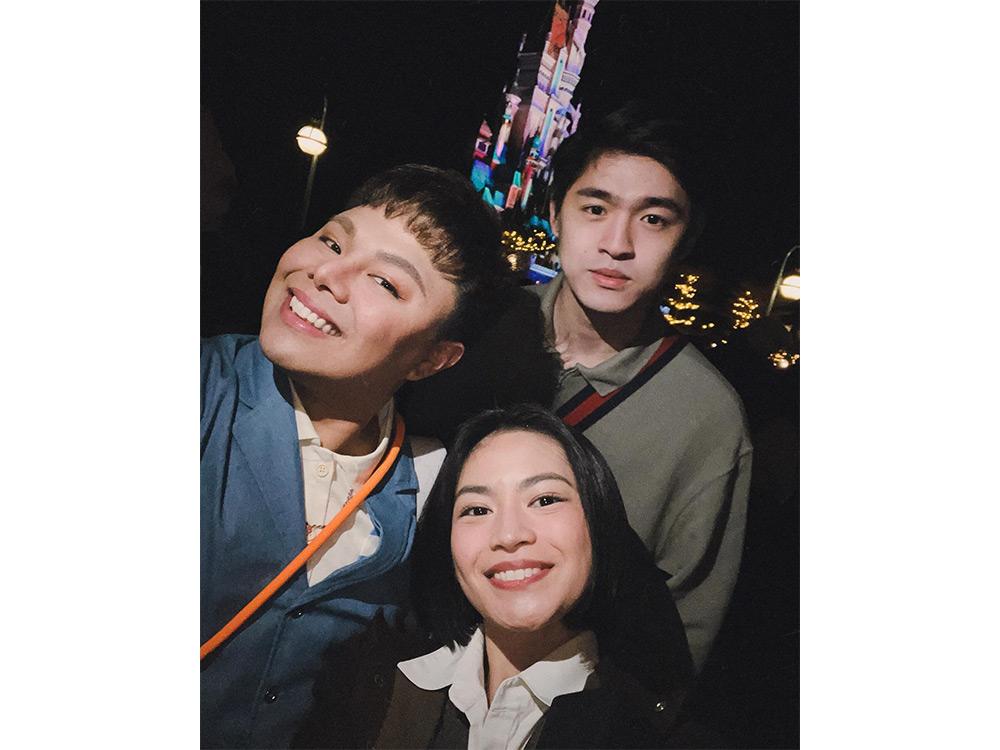 Kimson Tan, DJ Jhaiho, and Gillian Vicencio