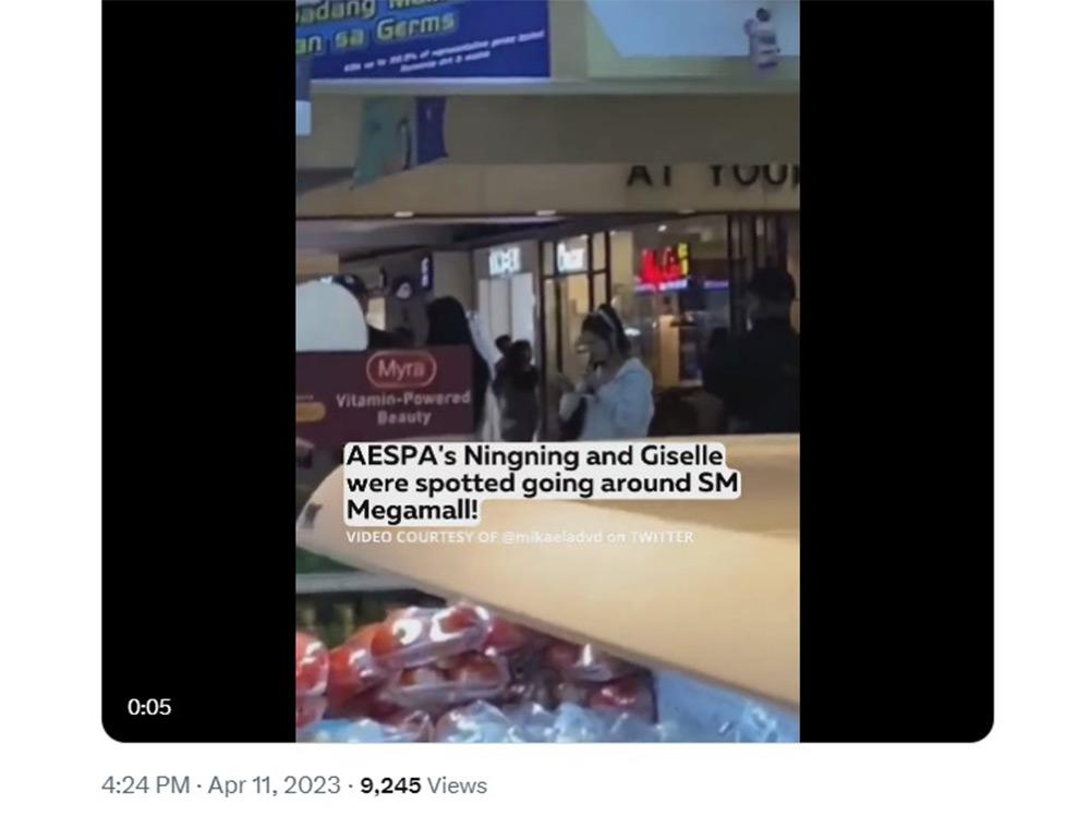 Giselle and Ningning