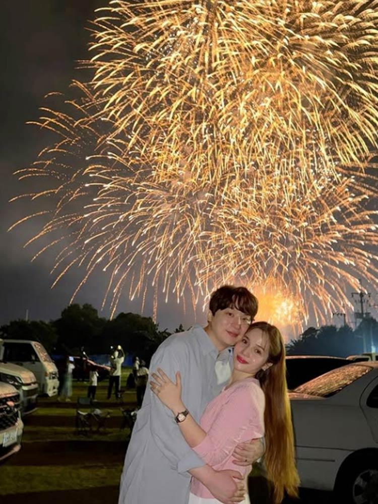 Kristel Fulgar and Ha Su-hyuk  