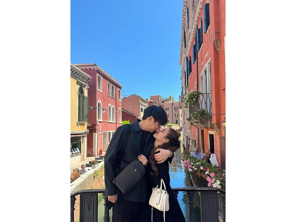 Kristel Fulgar and Ha Su Hyuk 