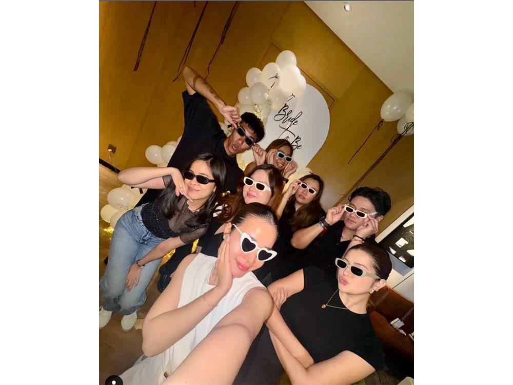 Krister and her friends