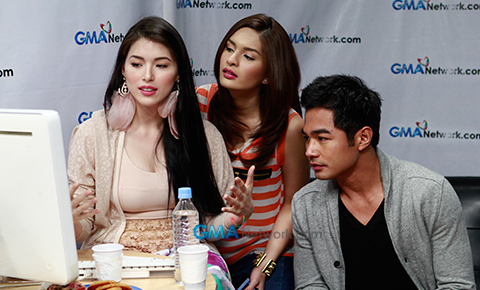 Kylie Padilla, Mark Herras, Pauleen Luna and Benjamin Alves at the 