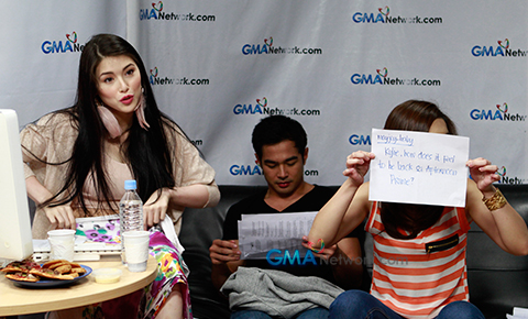 Kylie Padilla, Mark Herras, Pauleen Luna and Benjamin Alves at the 