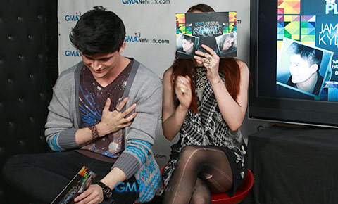 Fun in the GMANetwork.com studio