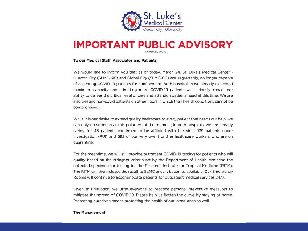 St. Luke's Medical Center