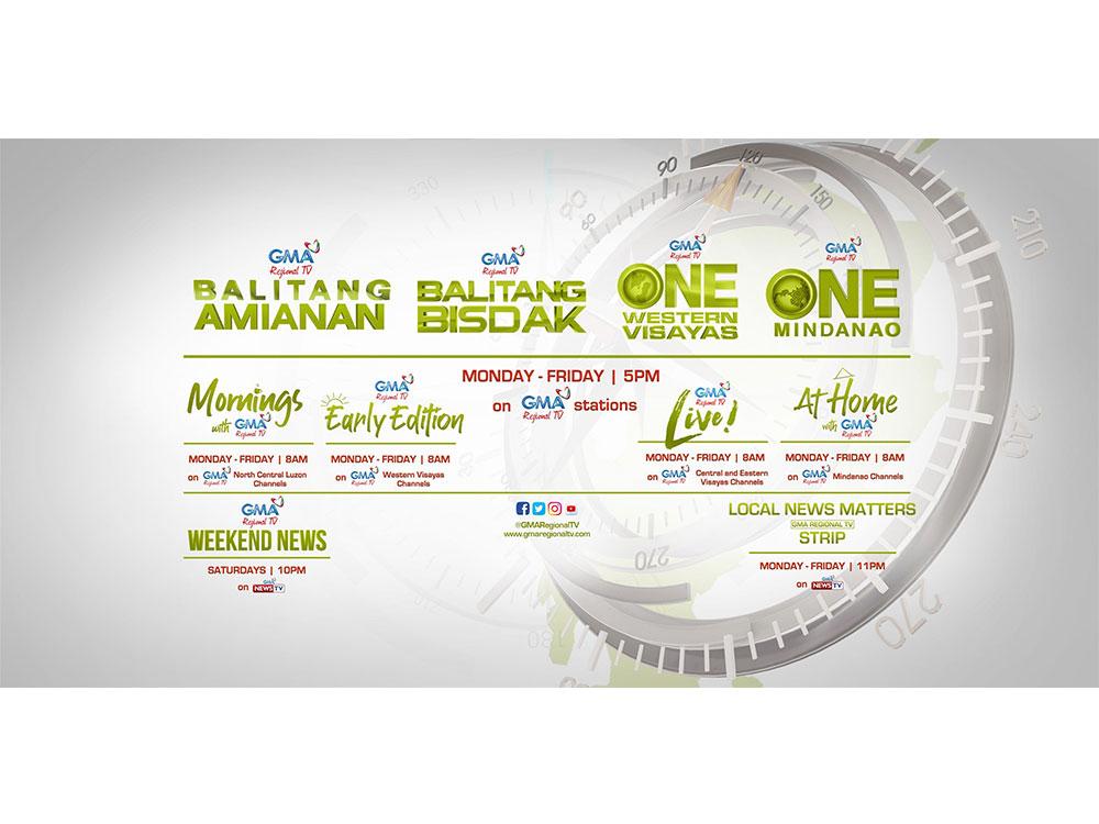 GMA Regional TV Strip and GMA Regional TV Weekend News