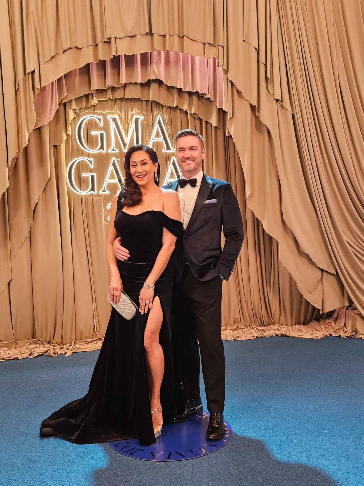 Cristalle Belo and her husband Justin Pitt