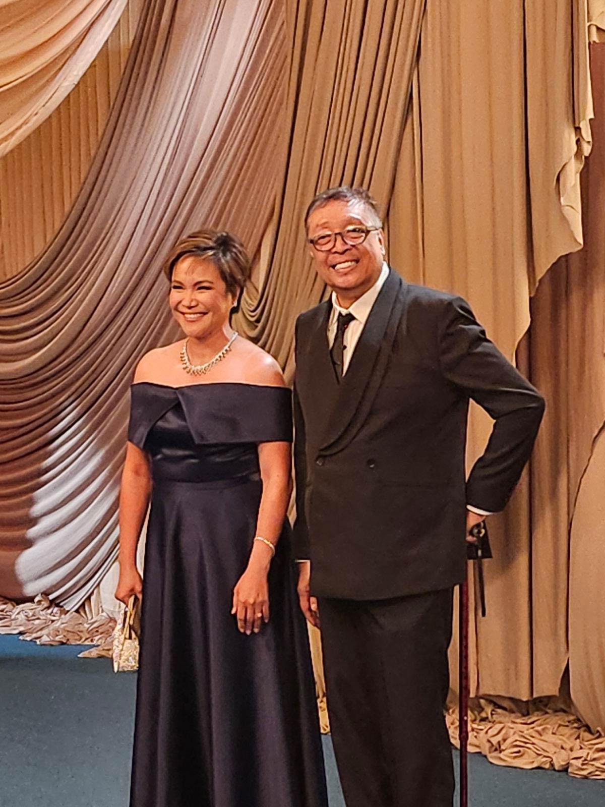 Maki Pulido and Lhar Santiago