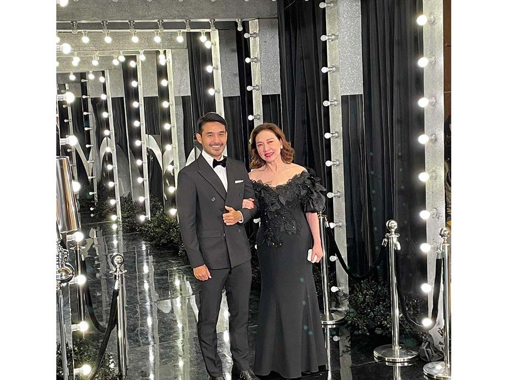 Atom Araullo and Mel Tiangco