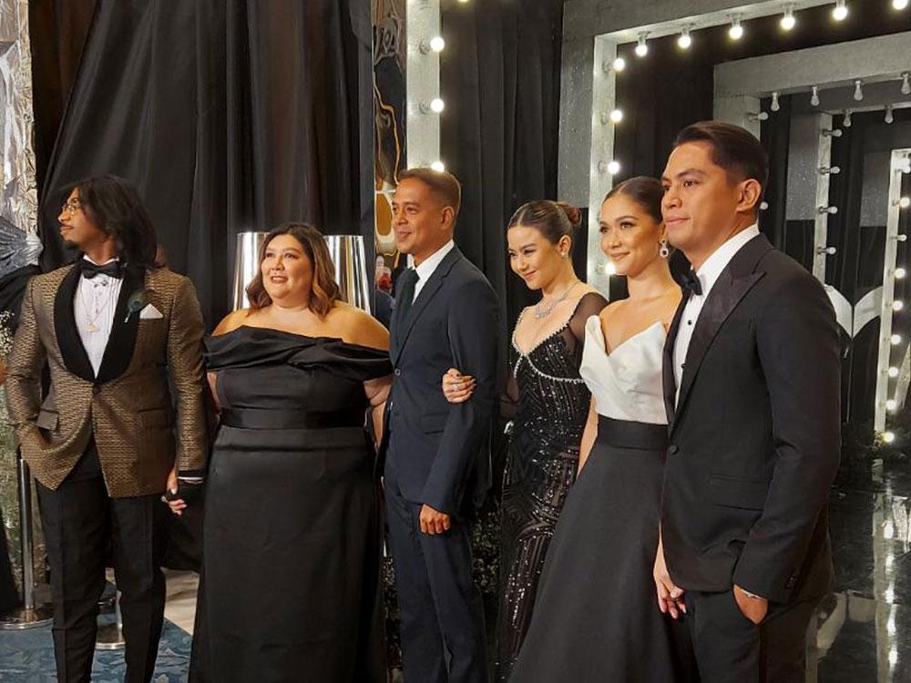 John Lloyd Cruz, Miles Ocampo, and Maja Salvador