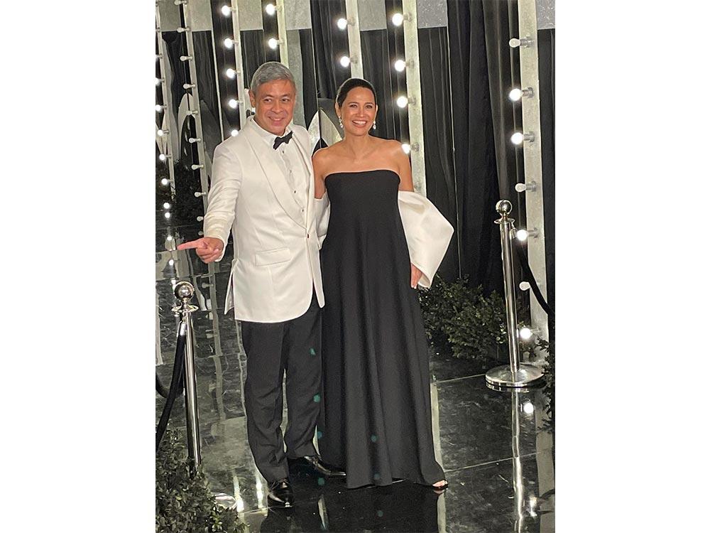 Maricel Laxa-Pangilinan and Anthony Pangilinan