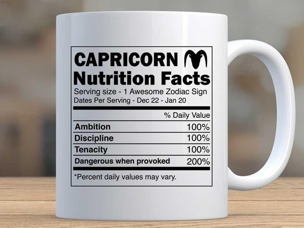 Mug with funny print