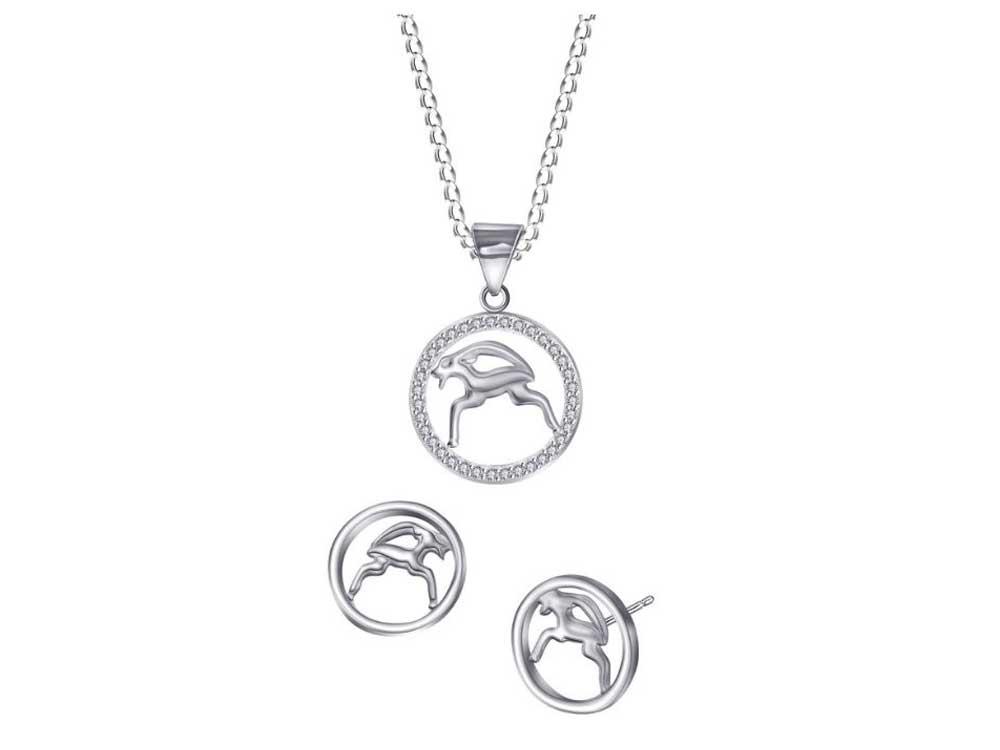 Silver accessories set