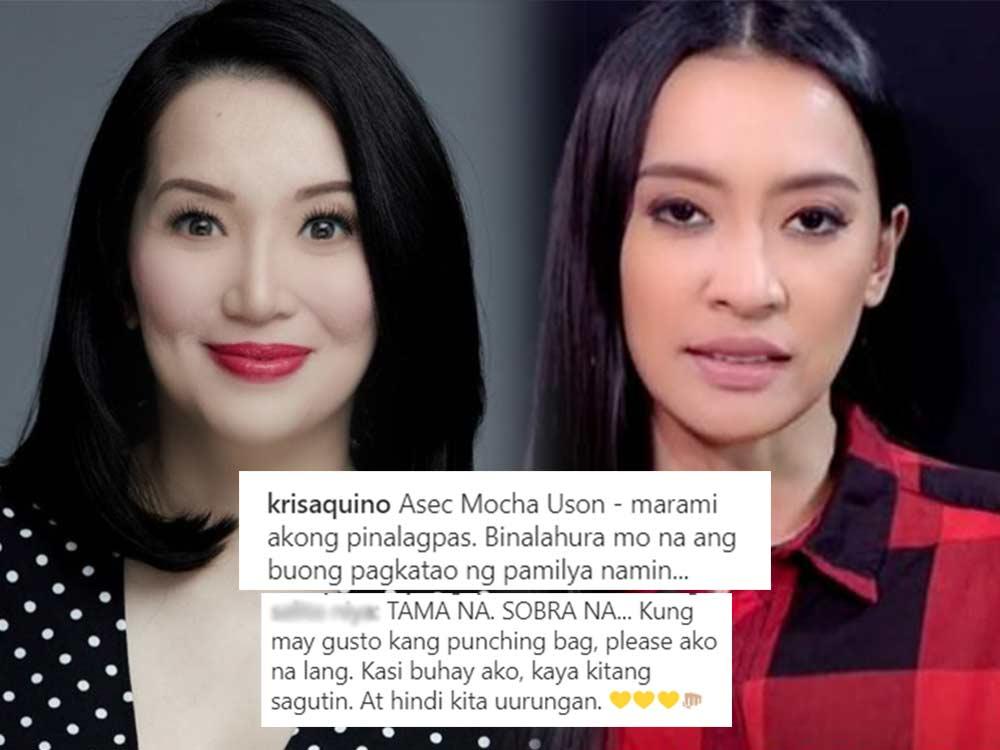 On Asec. Mocha Uson's comparison of President Rodrigo Duterte and Ninoy Aquino's kissing incidents