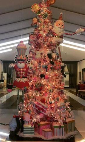 Jinkee Pacquiao's Giant Christmas Tree Is a Pastel Dream