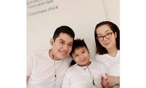 Josh Aquino and Bimby Yap