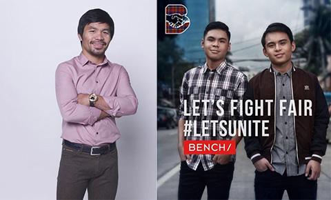 Manny, Jimuel, and Michael Pacquiao