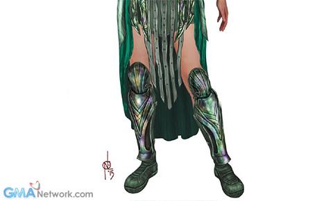 Alena's lower body armor