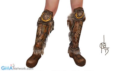 Danaya's lower body armor