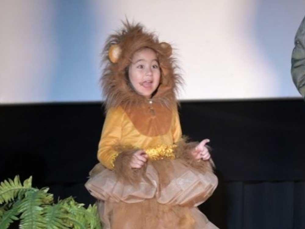 Lion King's sweet baby