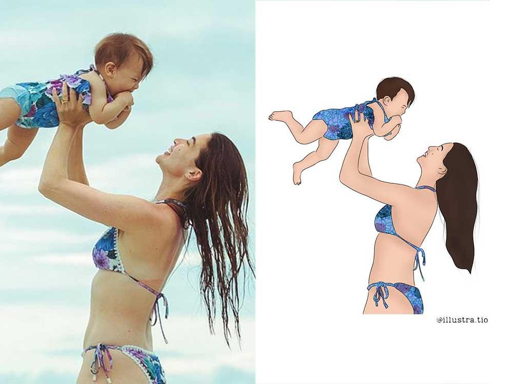 Anne Curtis with Dahlia