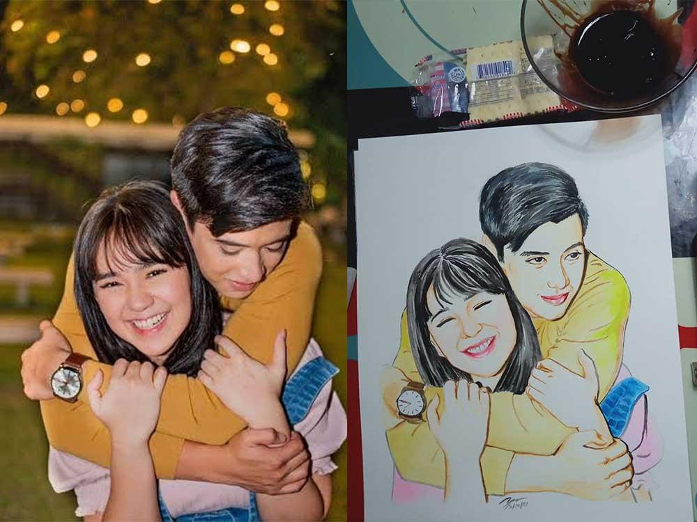 Mikee Quintos and Kelvin Miranda