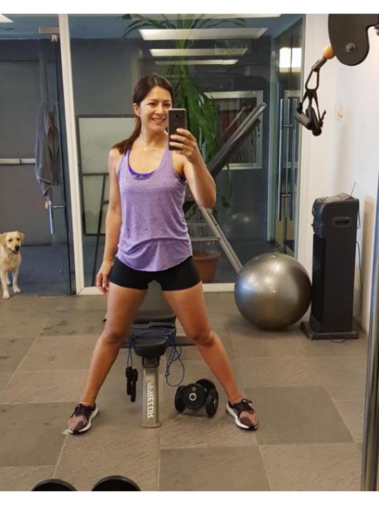 Alice, the fitness buff