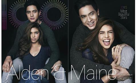 Alden Richards and Maine Mendoza
