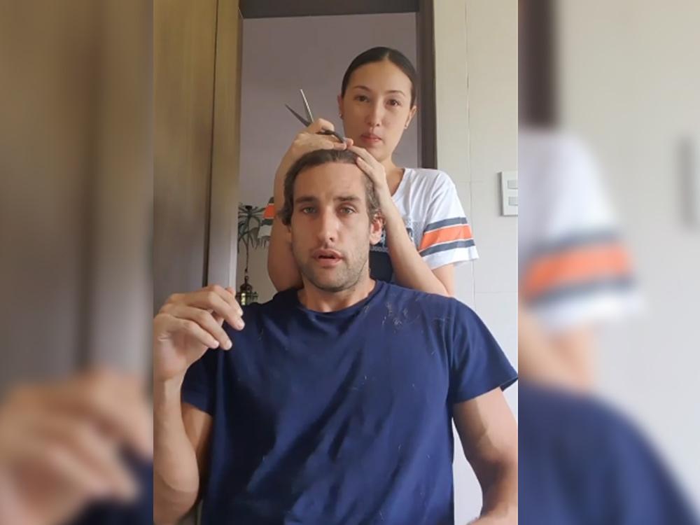 Solenn Heussaff and Nico Bolzico