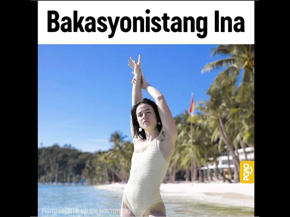 Bakasyonistang Ina 