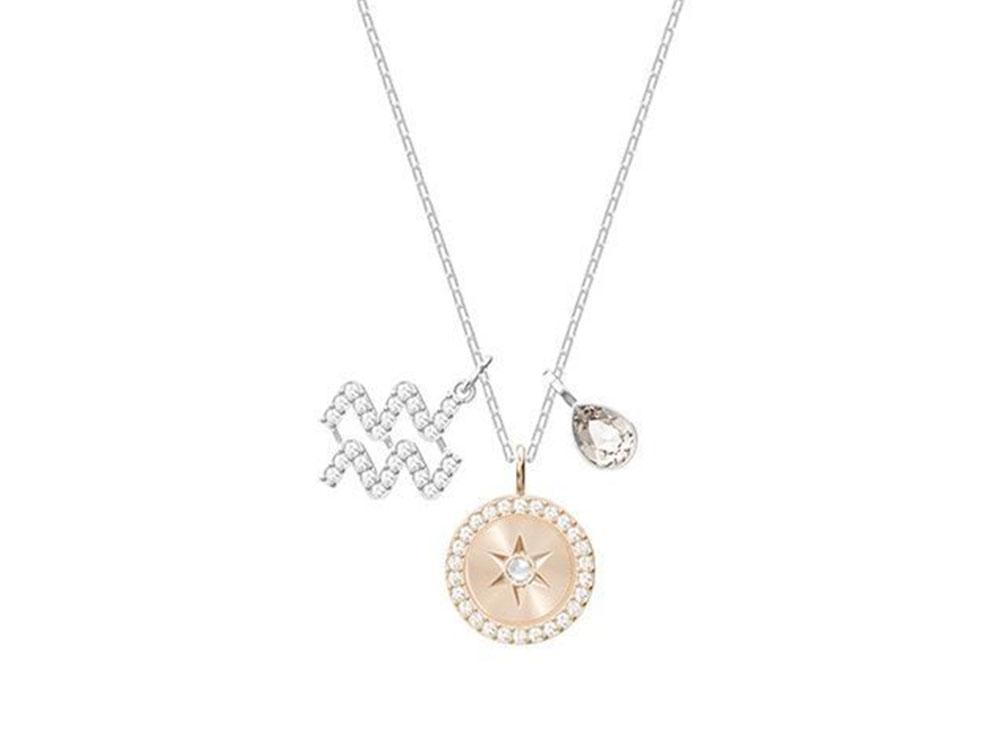 Swarovski Aquarius Zodiac Necklace  around P8,950