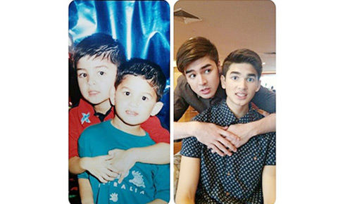 Andre and Kobe Paras