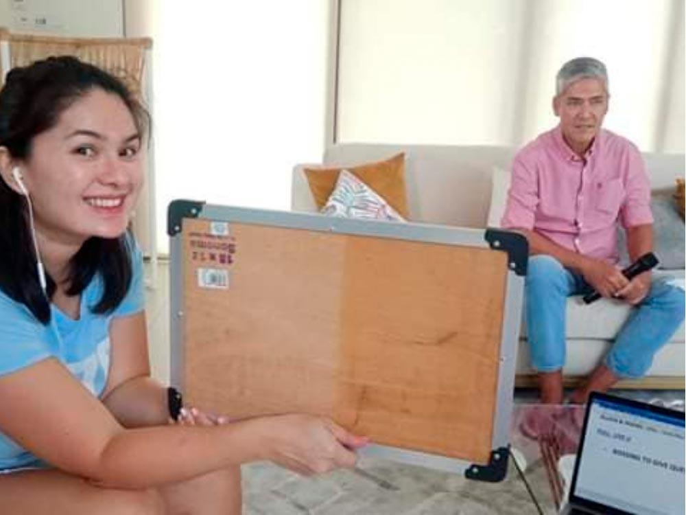 Vic Sotto and Pauleen Luna