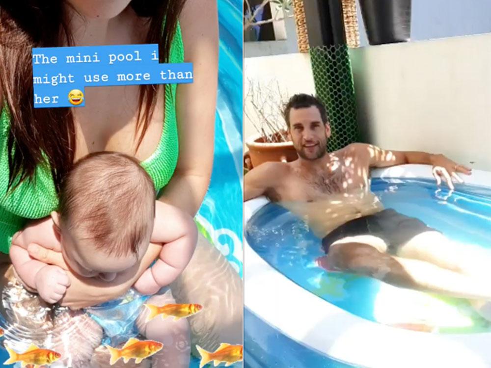 Solenn Heussaff at Nico Bolzico