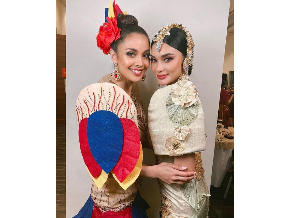 Megan Young and Pia Wurtzbach