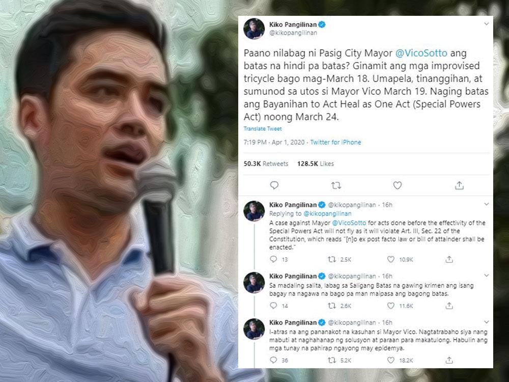 Senator Kiko Pangilinan