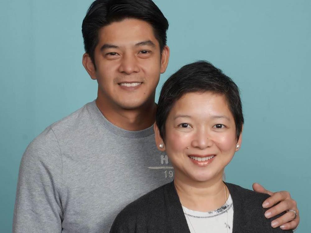 Harlene Bautista and Romnick Sarmienta