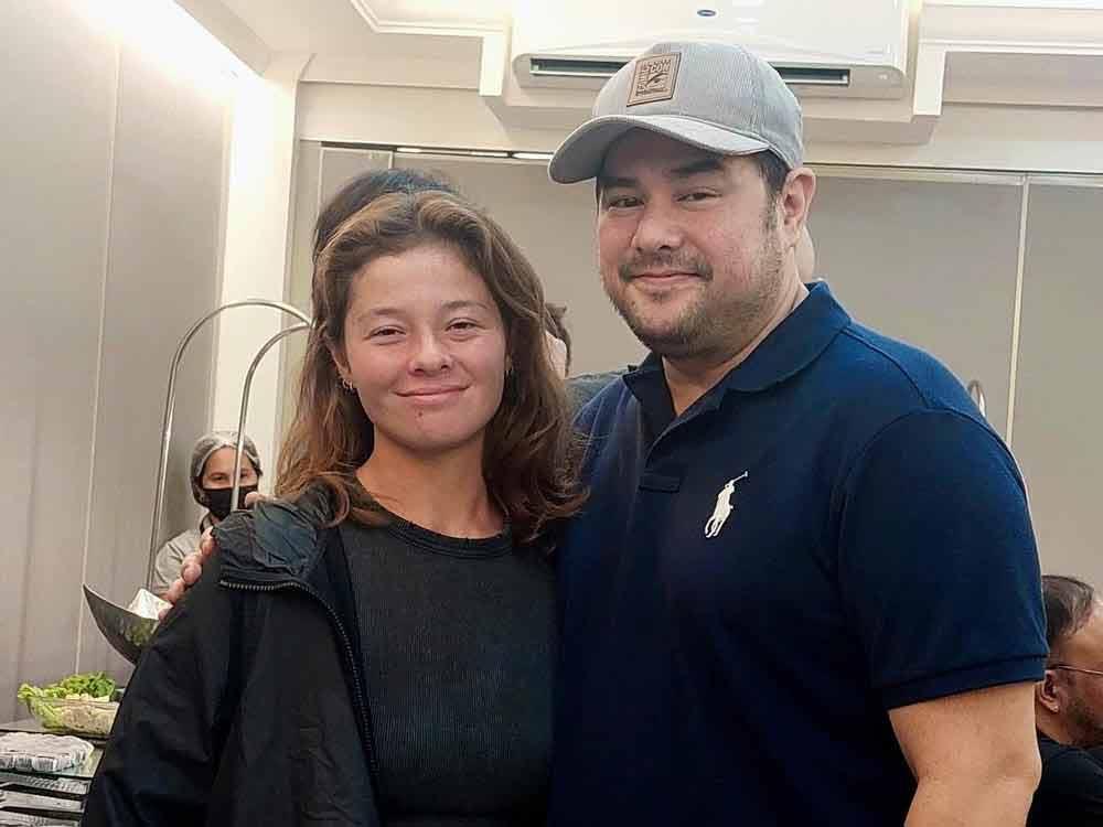 Gabby and Andi Eigenmann