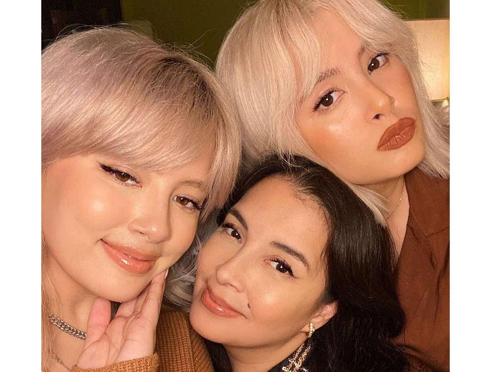 Bing Loyzaga, Alyssa and Gabriella Gibbs