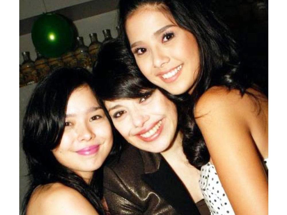 Pia, Maxene, and Saab Magalona