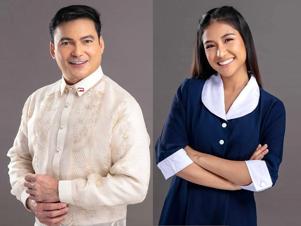 Gabby Concepcion and Sanya Lopez