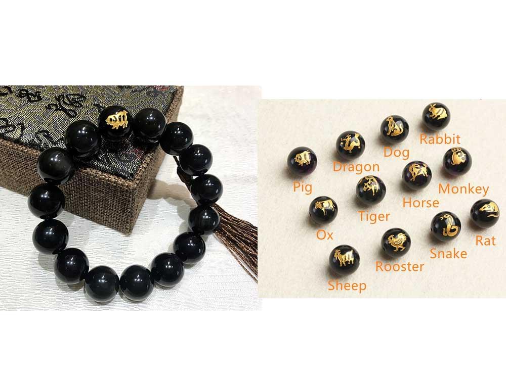 Charm bracelet for vitality (Men)