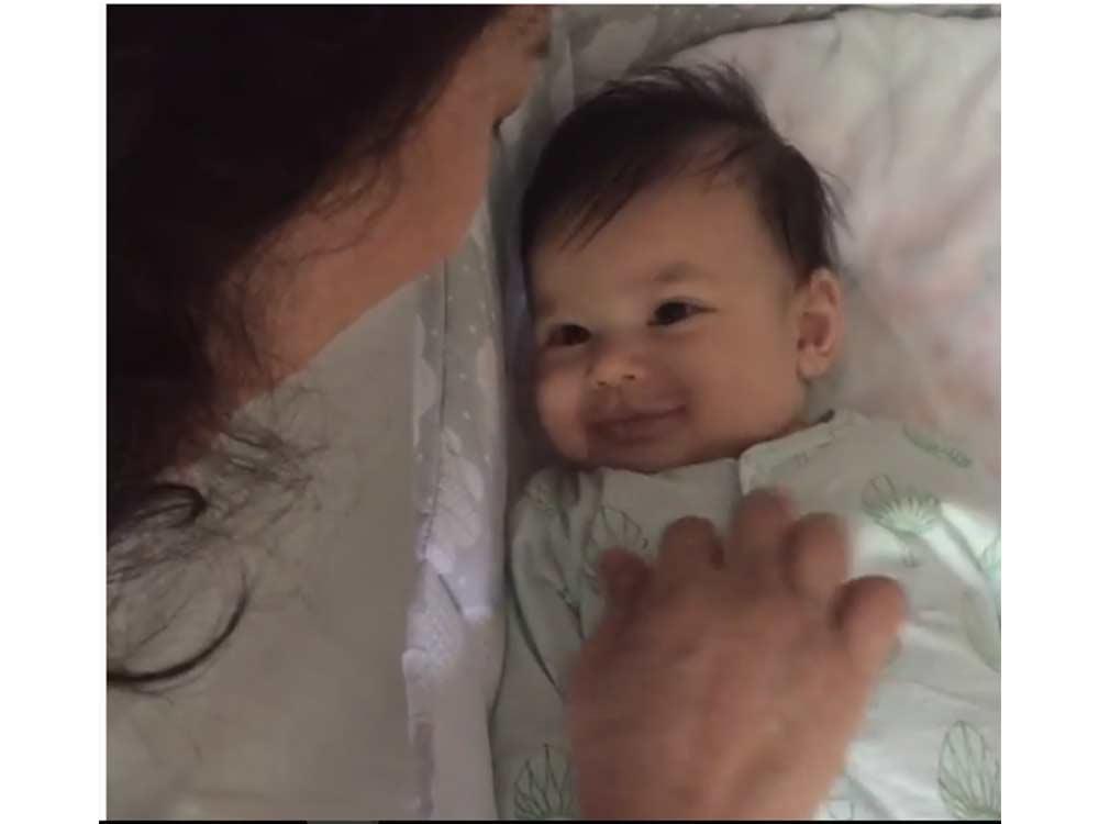Look Cutest Photos Of Isabelle Daza S Baby Balthieboo Gma Entertainment