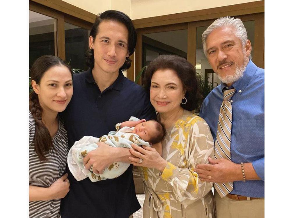 Look Cutest Photos Of Tito Sotto And Helen Gamboa S New Grandson Domiku Yosef Gma Entertainment