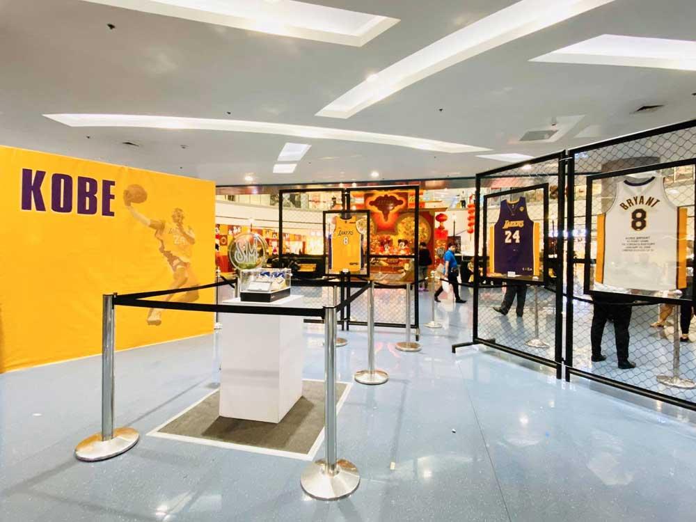 Memorabilia showcase