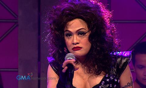 Gladys as Beyonce Knowles