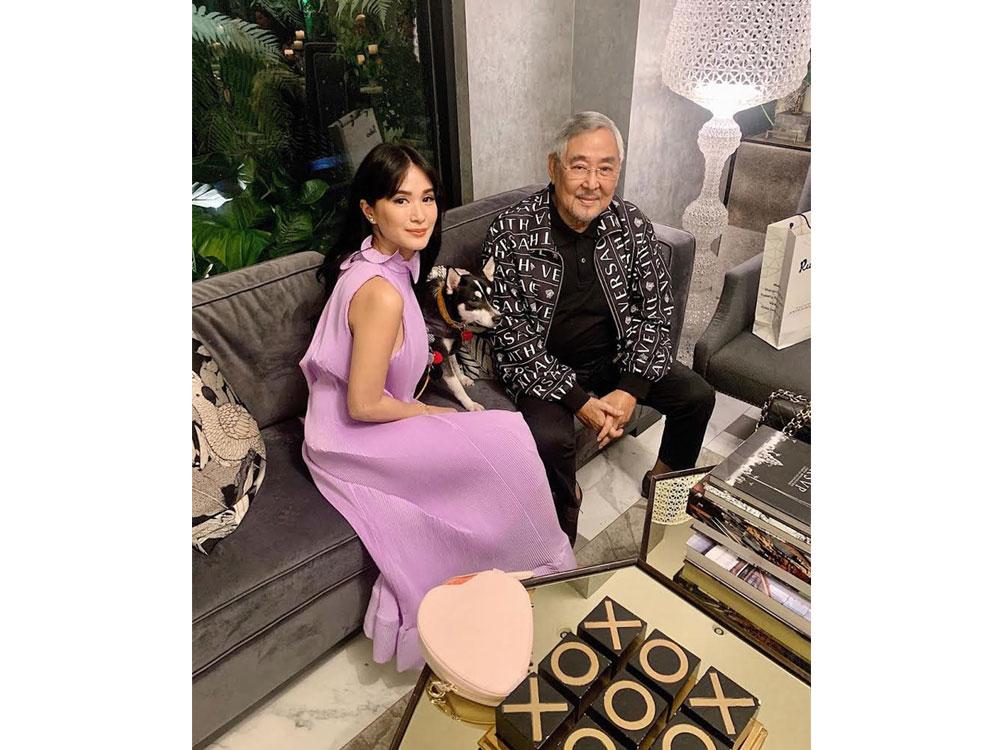 Heart Evangelista and Reynaldo Ongpauco