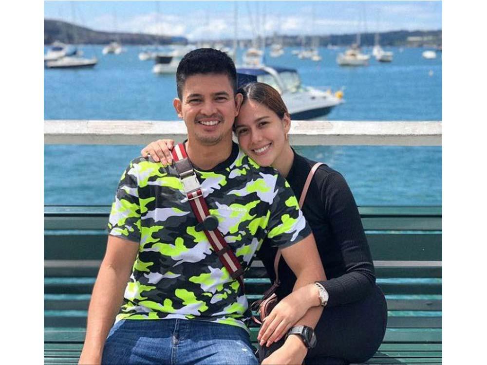 Jason Abalos at Vickie Rushton