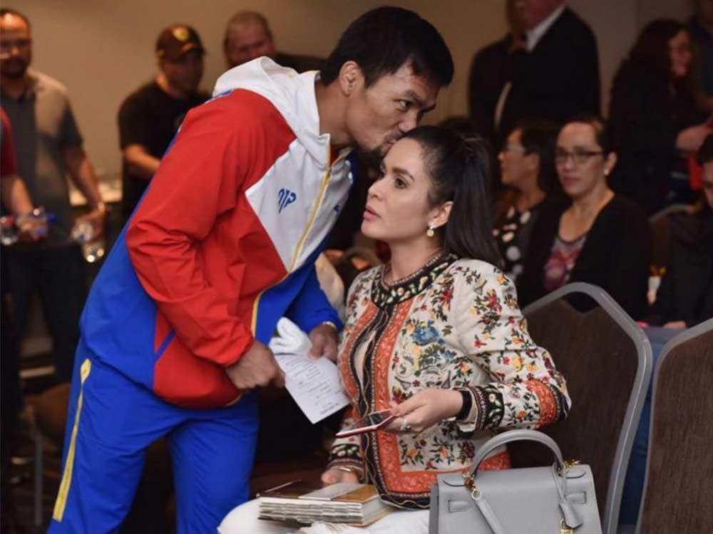 Jinkee Pacquiao's fight-night OOTDs from 2015 to 2021